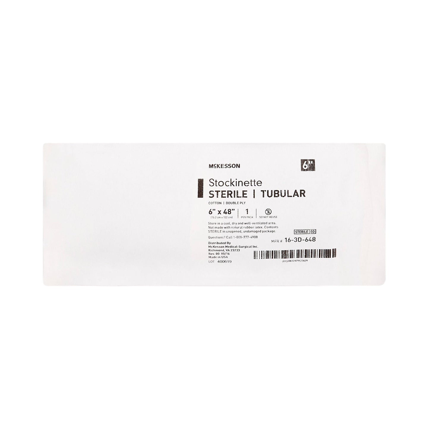 McKesson Beige Cotton Tubular Stockinette