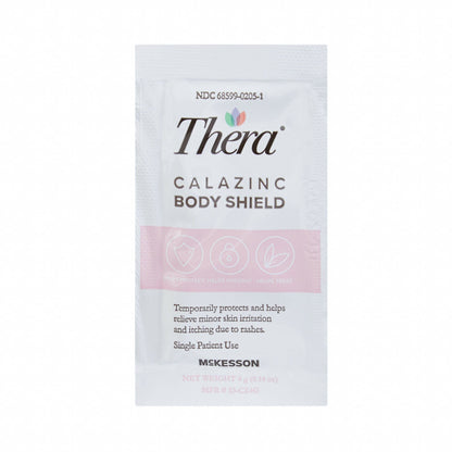 Thera Calazinc Body Shield Skin Protectant, Individual Packets