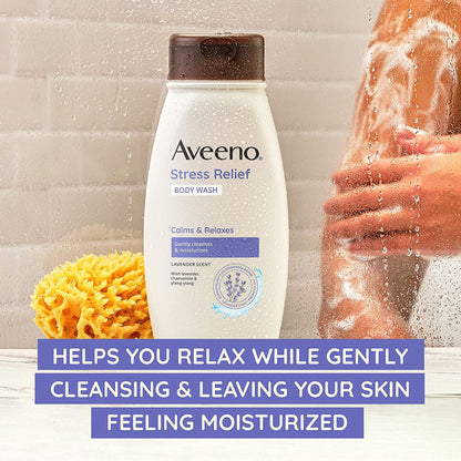 Aveeno® Stress Relief Body Wash Lavender, Bottle