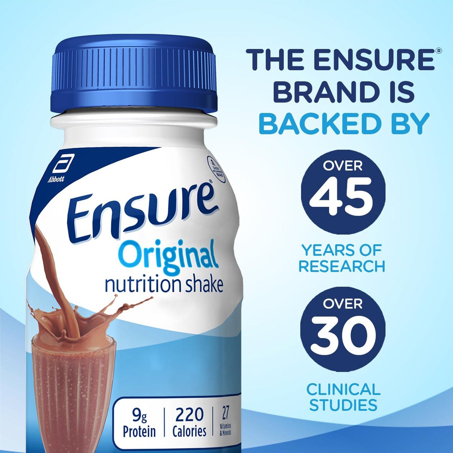 Ensure® Original Nutrition Shake, Chocolate, bottle