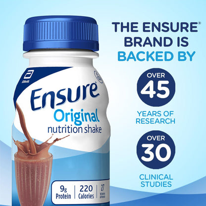 Ensure® Original Nutrition Shake, Chocolate, bottle