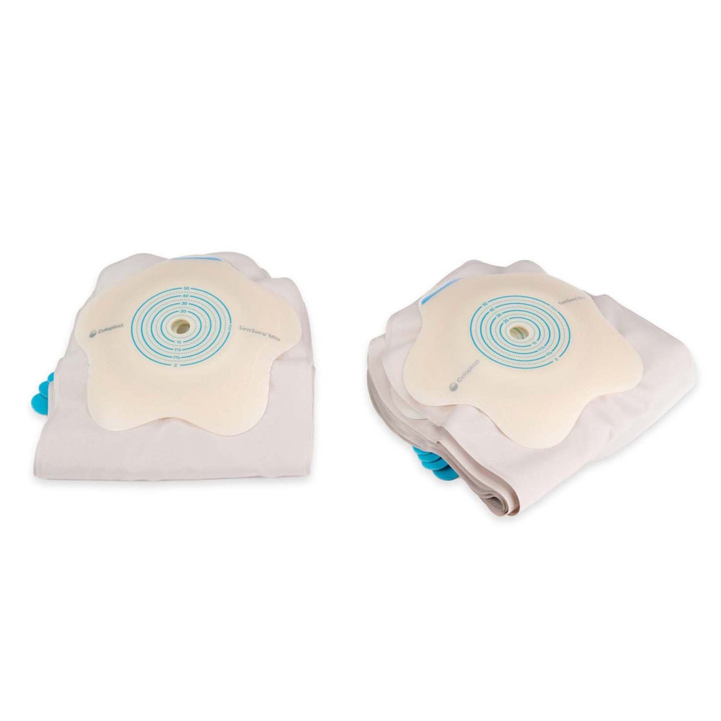 SenSura® Mio Convex Flip 1-Piece Transparent Ostomy Pouch, Stomas