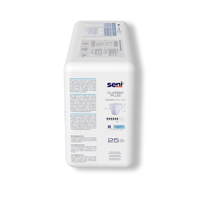 Seni® Classic Plus Moderate to Heavy Absorbency Incontinence Brief