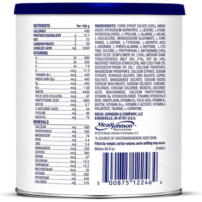 PurAmino™ Jr Pediatric Formula, can