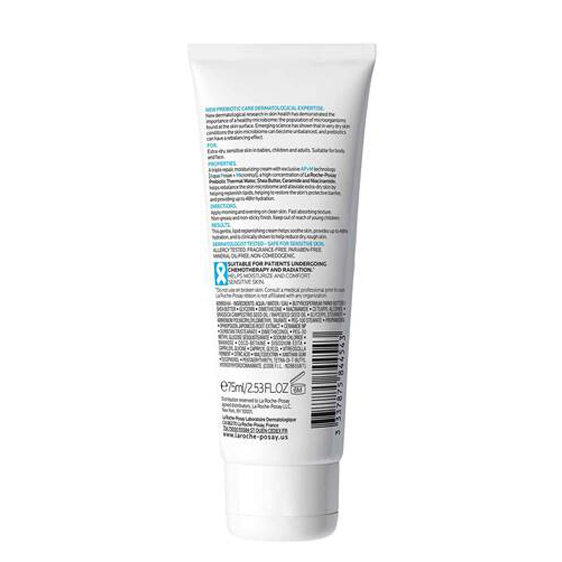 Lipikar AP+M Hand and Body Moisturizer Tube Unscented Cream
