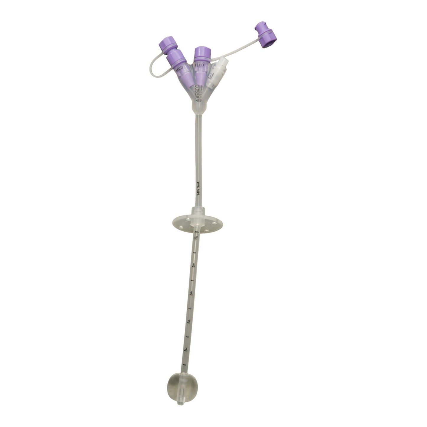 Vesco Medical™ Gastrostomy Feeding Tube, .