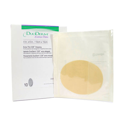 DuoDerm® Extra Thin Hydrocolloid Dressing, Oval