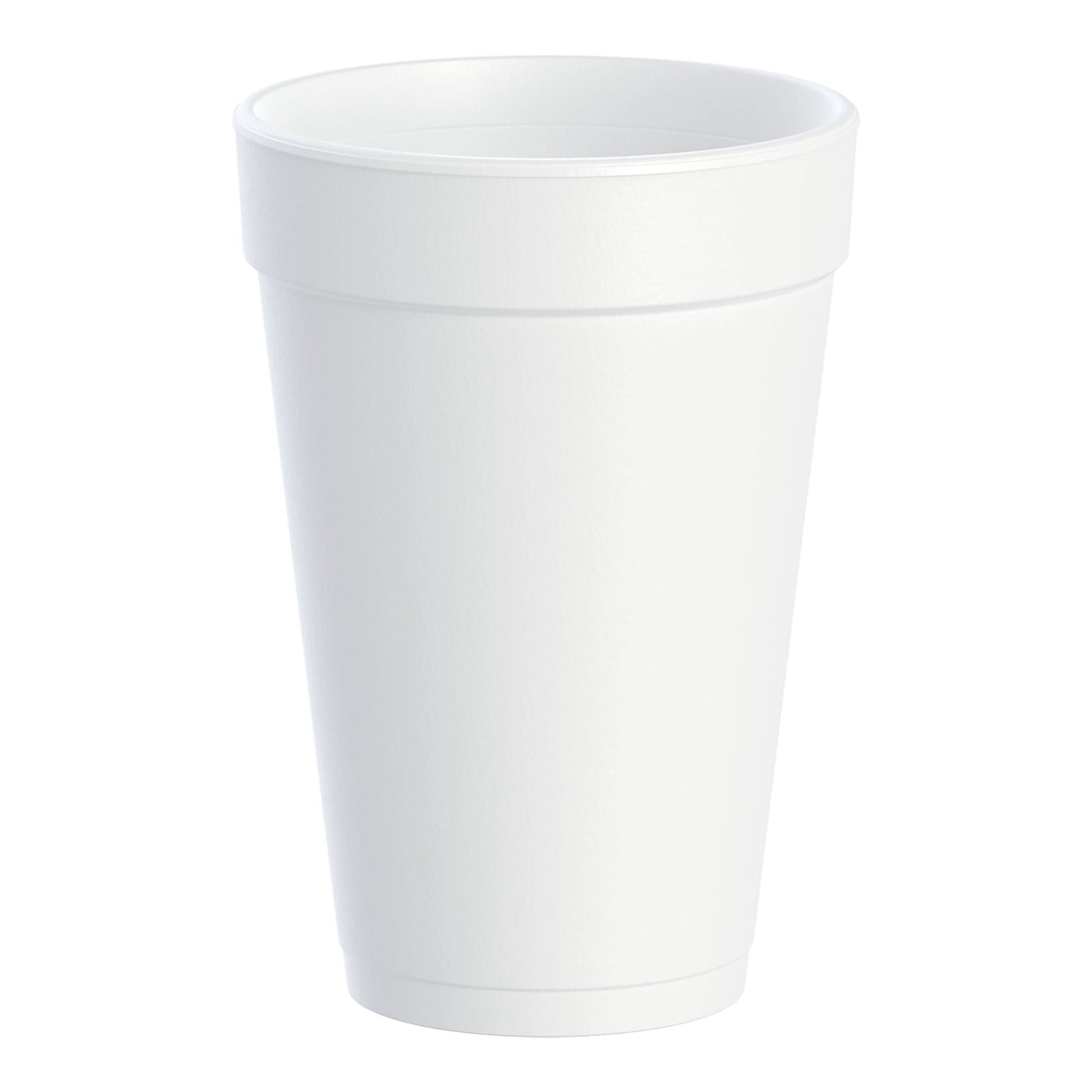 Dart Insulated Styrofoam Beverage Drinking Cups, White