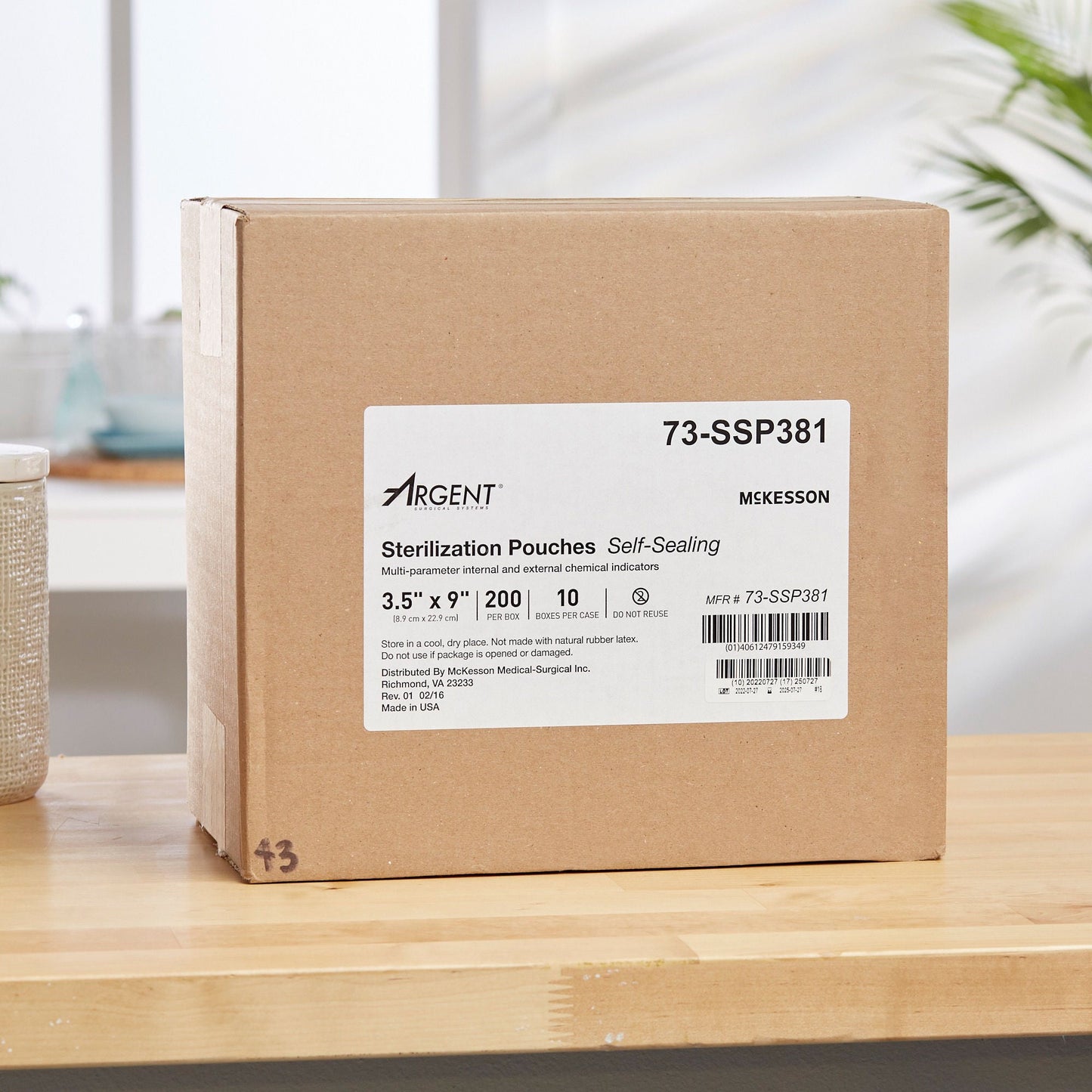 McKesson Argent® Sure-Check® Sterilization Pouch