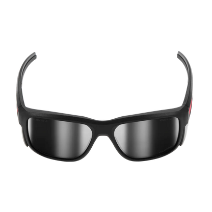 Milwaukee Polarized Full Frame Safety Glasses with Removable Side Shields – Silver Mirrored Dual Coat Lenses 48-73-2513