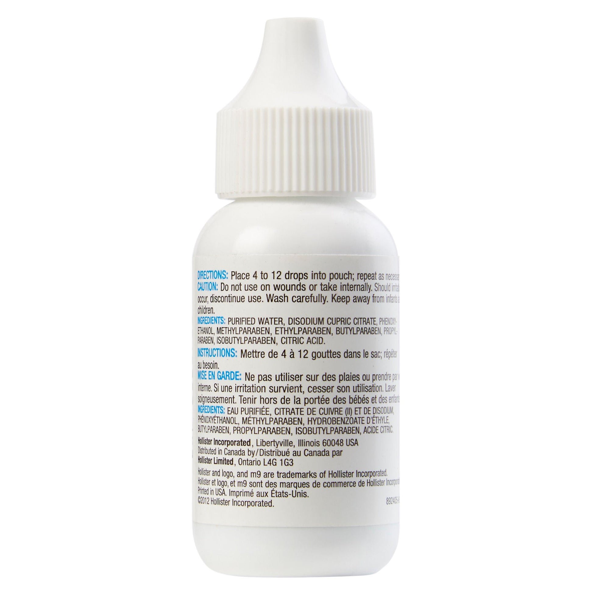 m9 Odor Eliminator Drops, 1 oz. Bottle, Unscented