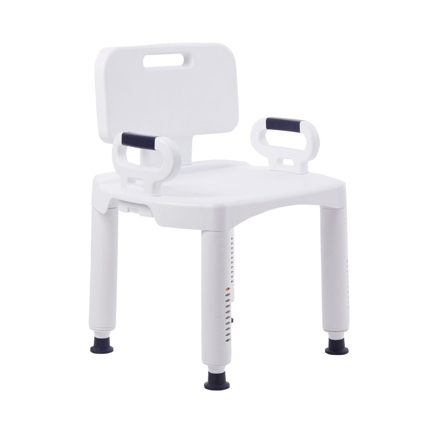 McKesson Bath Bench with Removable Arm Rail and Back, 21.25 Inch Width