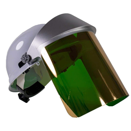 Oberon High Heat Face Shield Crown and Window Green Gold (BASE)