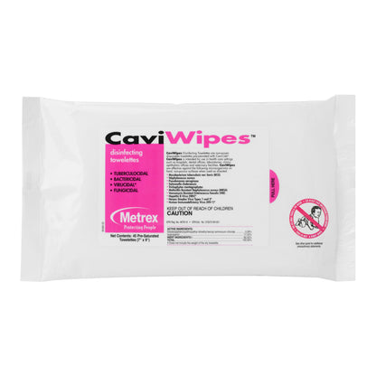 Metrex CaviWipes Surface Disinfectant Alcohol-Based Wipes