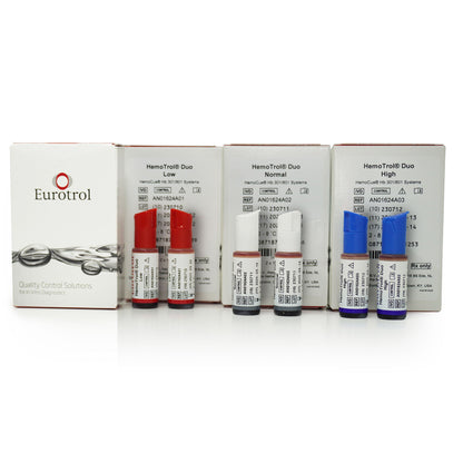 Hemotrol Duo Assayed Control Hemoglobin Normal Level 2 X