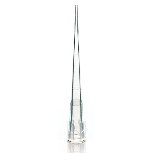 0.1–10 µL Extended-Length Pipette Tips, Low Retention, Universal, Graduated, Sterile — Bulk, Racked & Filter Options | Globe Scientific