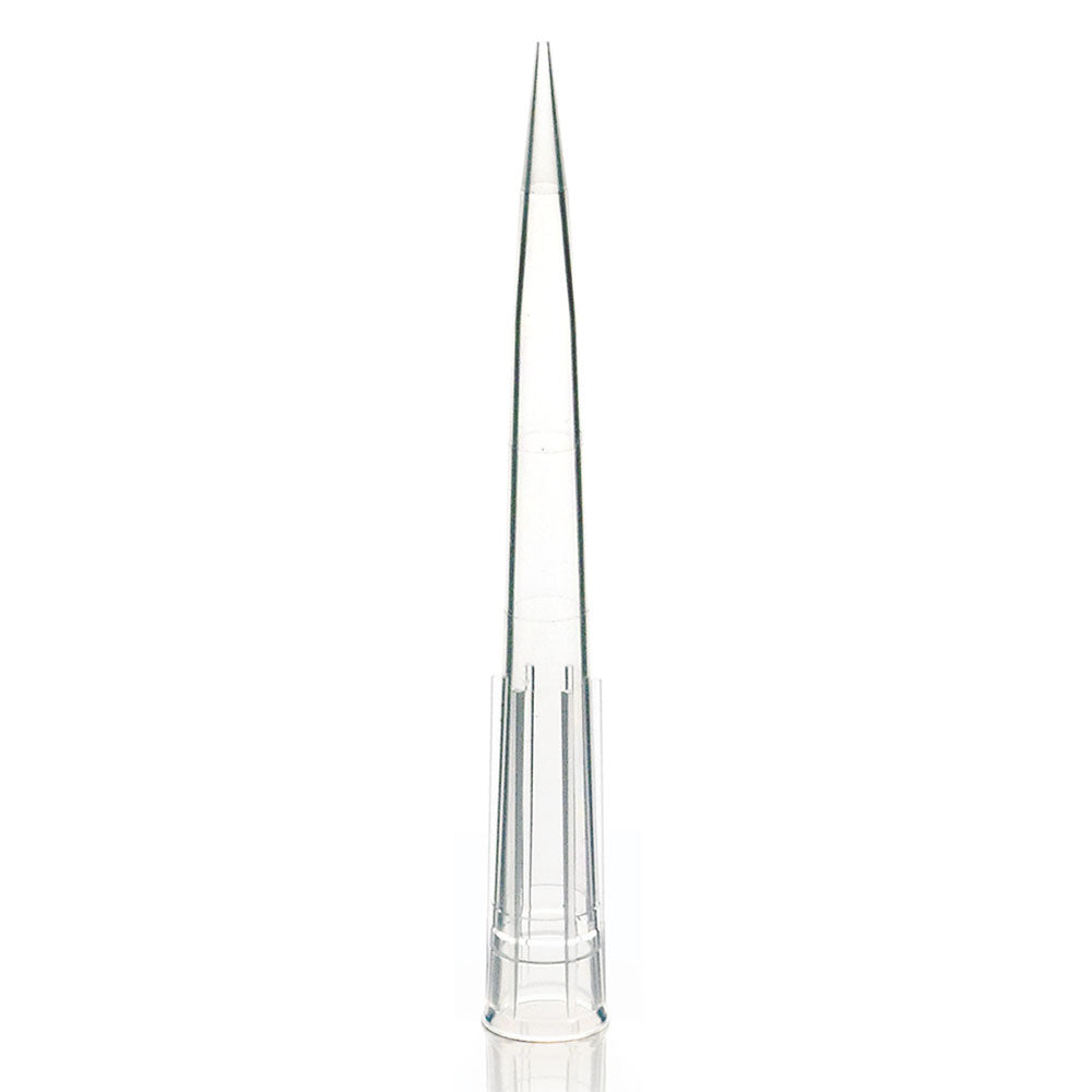 300 µL Universal Pipette Tips, Low Retention, Extended Length, Graduated, Sterile — Bulk, Racked & Filtered, 1000/Pack | Globe Scientific
