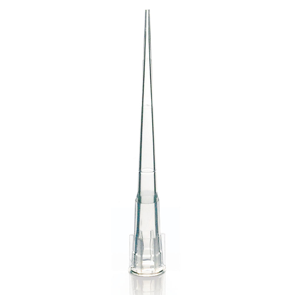10 µL Pipette Tips, Universal Pipetman Style, Natural — Bulk, Racked, Filtered & Sterile Formats, 1000/Pack | Globe Scientific