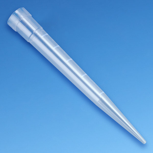 1-5 mL Pipette Tips, Graduated Natural Macro Tips, Bulk Bag — 100/Bag | Globe Scientific