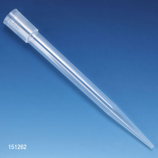 1000–5000 µL Pipette Tips, Natural, Bulk Bag — for Diamond Advance Pipettors, 100/Bag | Globe Scientific