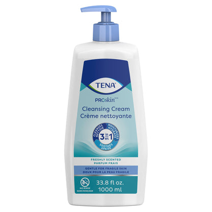 Tena® Body Wash Cleansing Cream, Alcohol-Free 3-in-1 Formula, Scented
