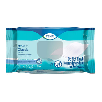 TENA ProSkin Classic Personal Cleansing Wipe Soft Pack Scented