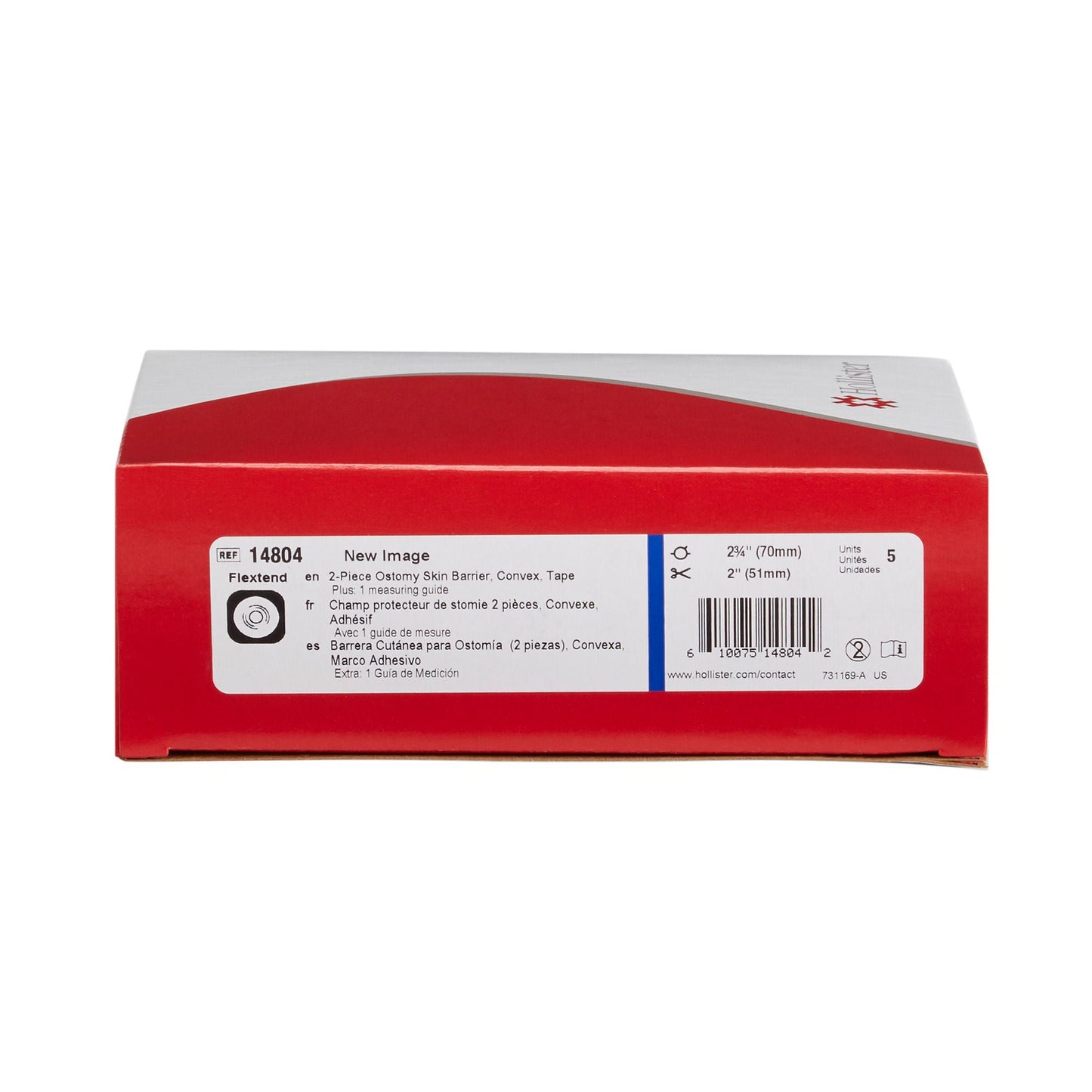 Flextend Hydrocolloid Colostomy Barrier, Cut to fit for Stomas up to