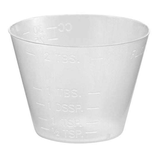 McKesson Graduated Medicine Cup, capacity
