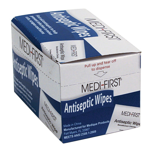 Medi-First First Aid Kit Refill Antiseptic Skin Towelette