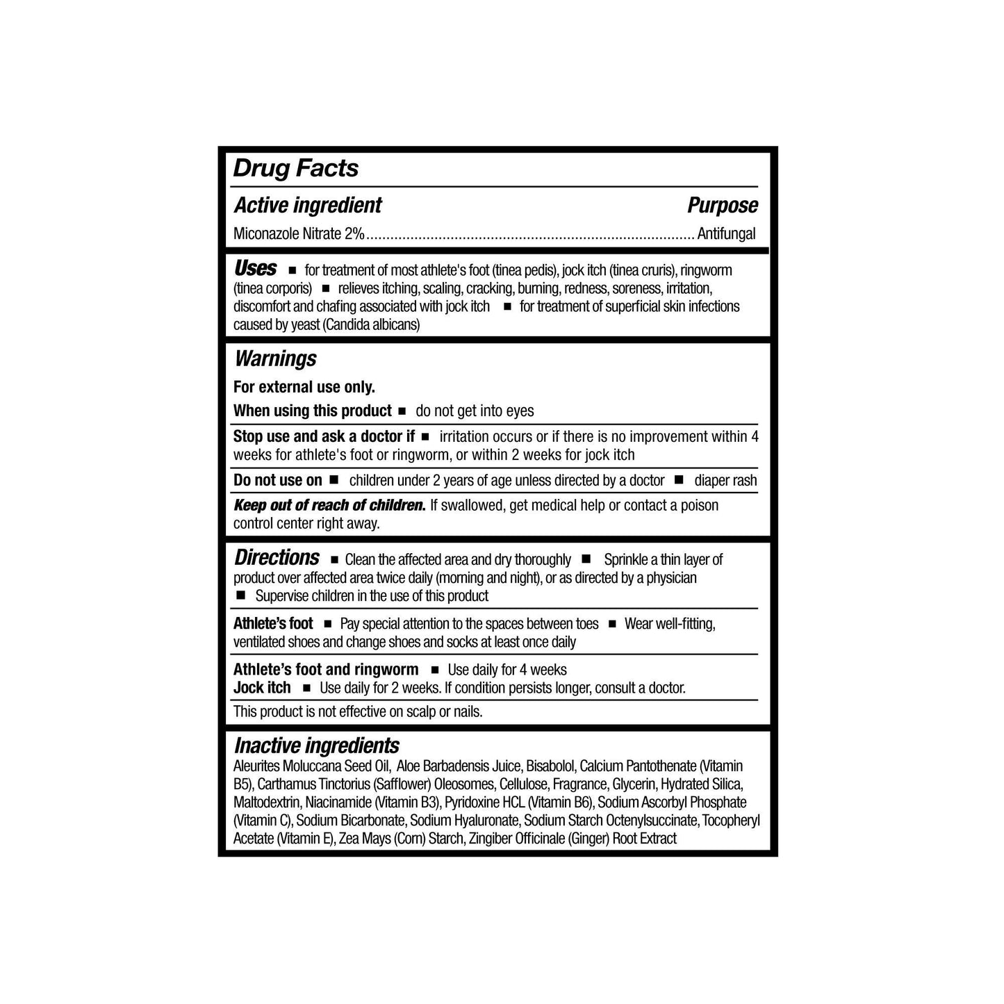 Thera® Miconazole Nitrate Antifungal, shaker bottle