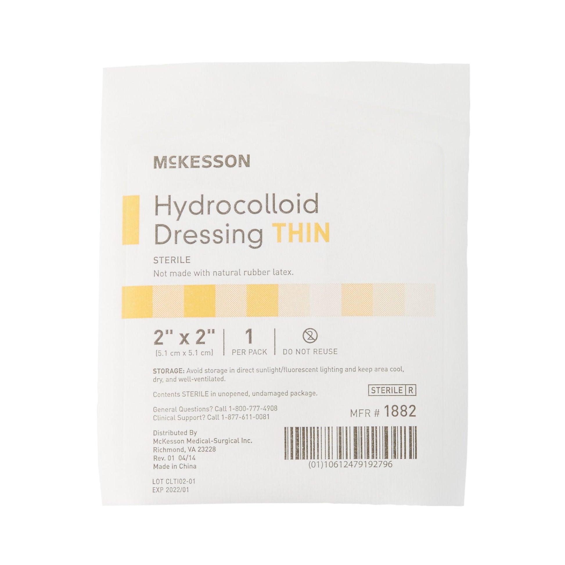 McKesson Hydrocolloid Dressing