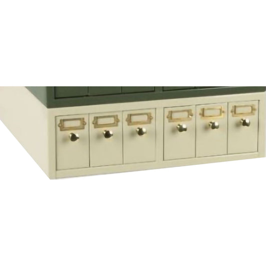 McKesson Slide Storage Cabinet Counter Top / Floor Standing Metal 6 Drawers Without Shelves Without Lock