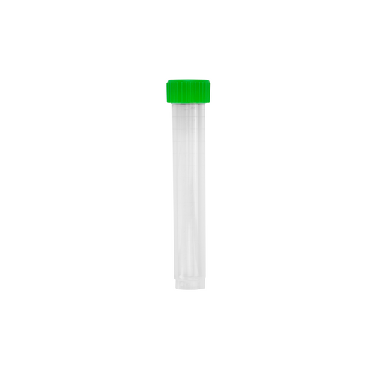 Caplugs® Evergreen 2403615G60E1 15mL Transport Vials Green Caps PP MADE IN USA