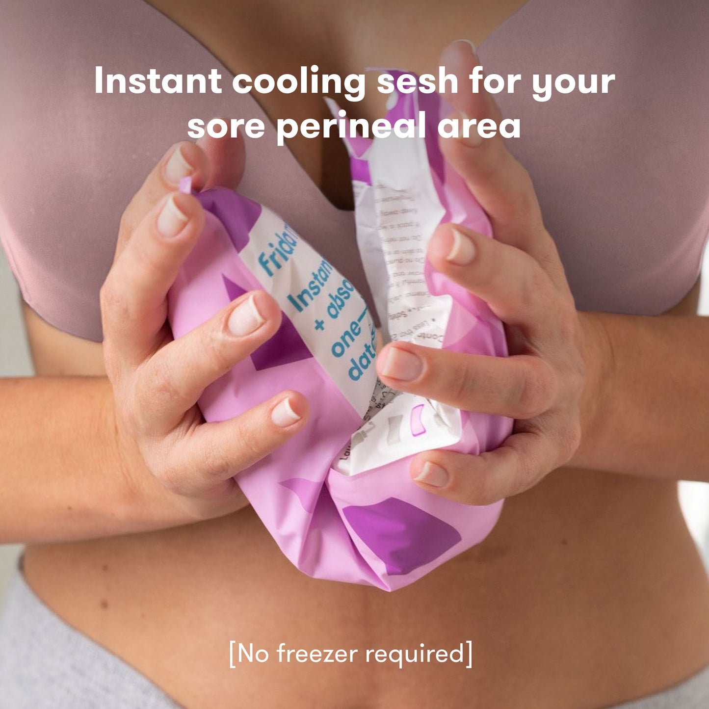 frida mom Instant Ice Feminine Pad Heavy Absorbency