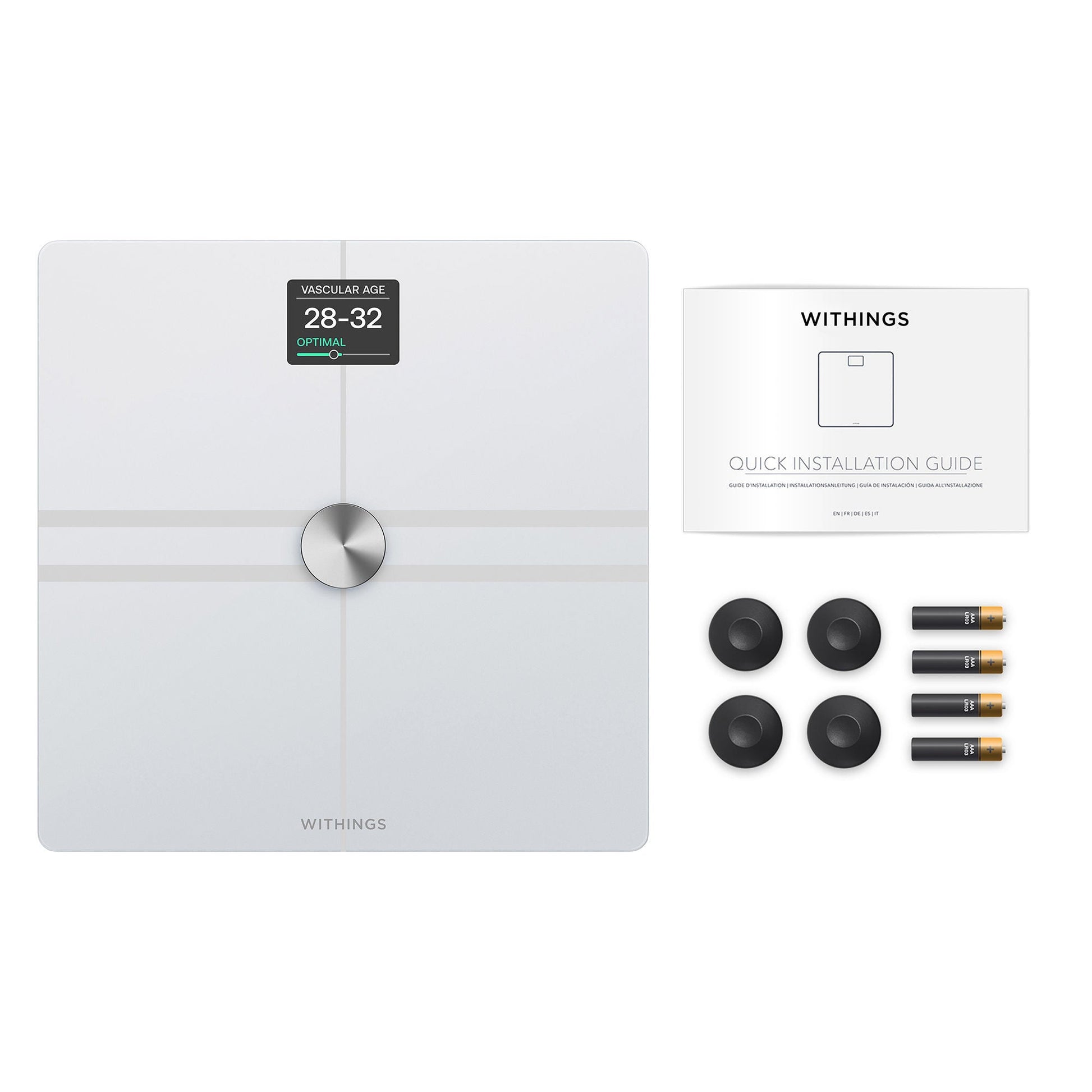 Withings Body Comp Wifi Smart Scale, White