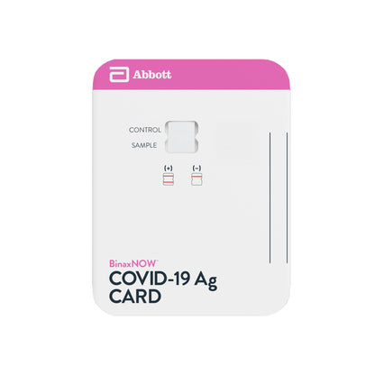 BinaxNOW Respiratory Test Kit COVID-19 Antigen Self Test 2 Test per Kit