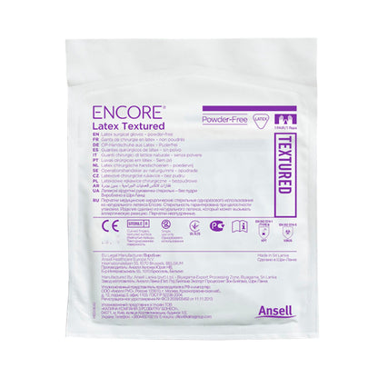 Sterile ENCORE® Latex Textured Latex Surgical Gloves, Ivory - view 3