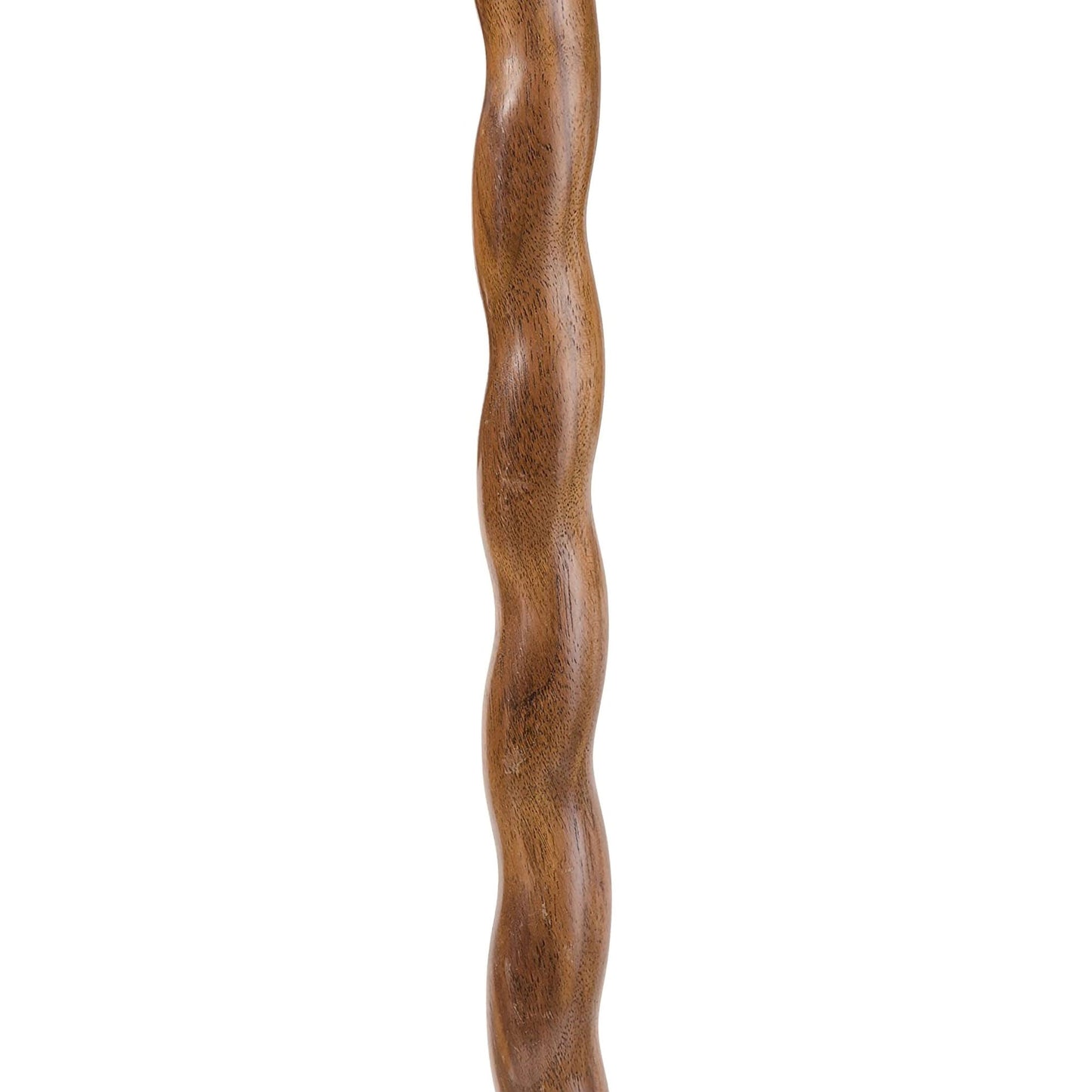 Brazos™ Twisted Walnut Derby Handcrafted Walking Cane, 34-Inch Height