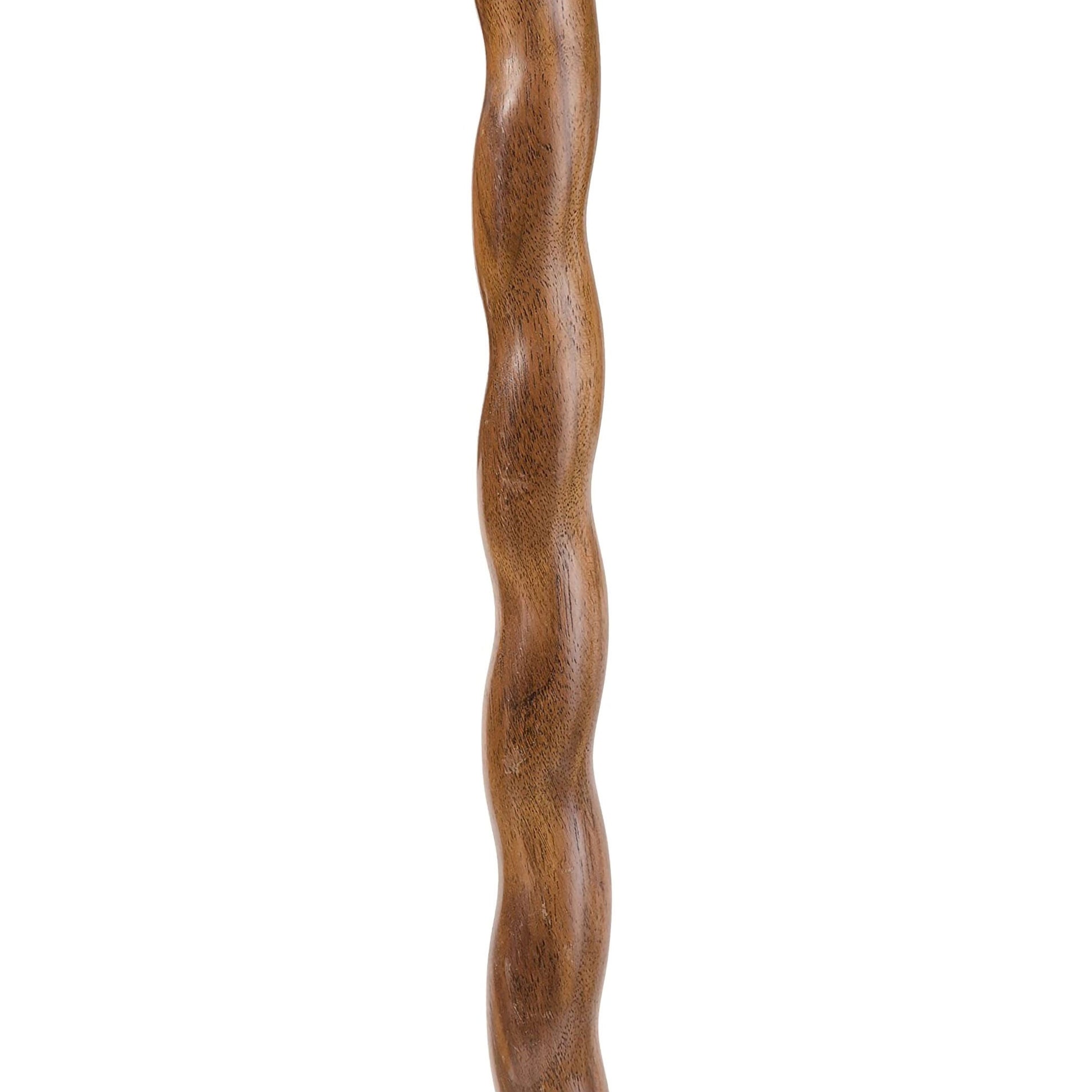 Brazos™ Twisted Walnut Derby Handcrafted Walking Cane, 34-Inch Height
