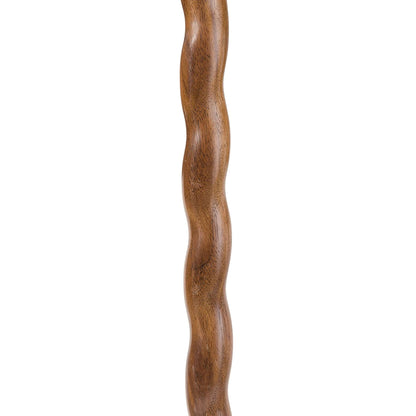 Brazos™ Twisted Walnut Derby Handcrafted Walking Cane, 34-Inch Height