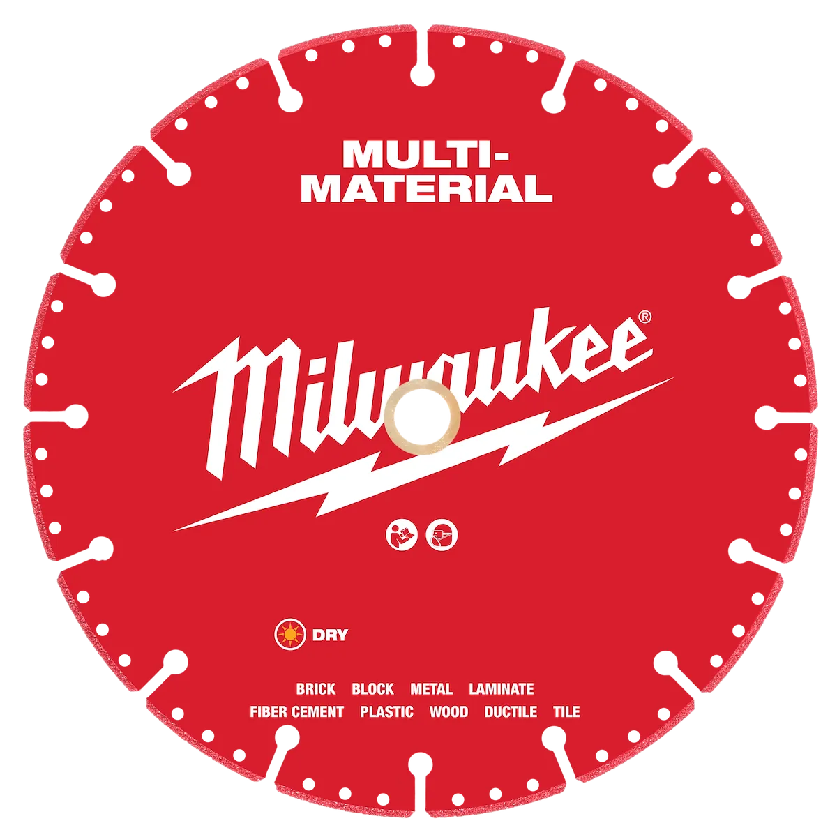 Milwaukee 9" Multi-Material Diamond Blade 49-93-9609 | Diamond Coated