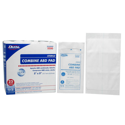 Dukal™ Sterile Abdominal Pad, 1-Ply