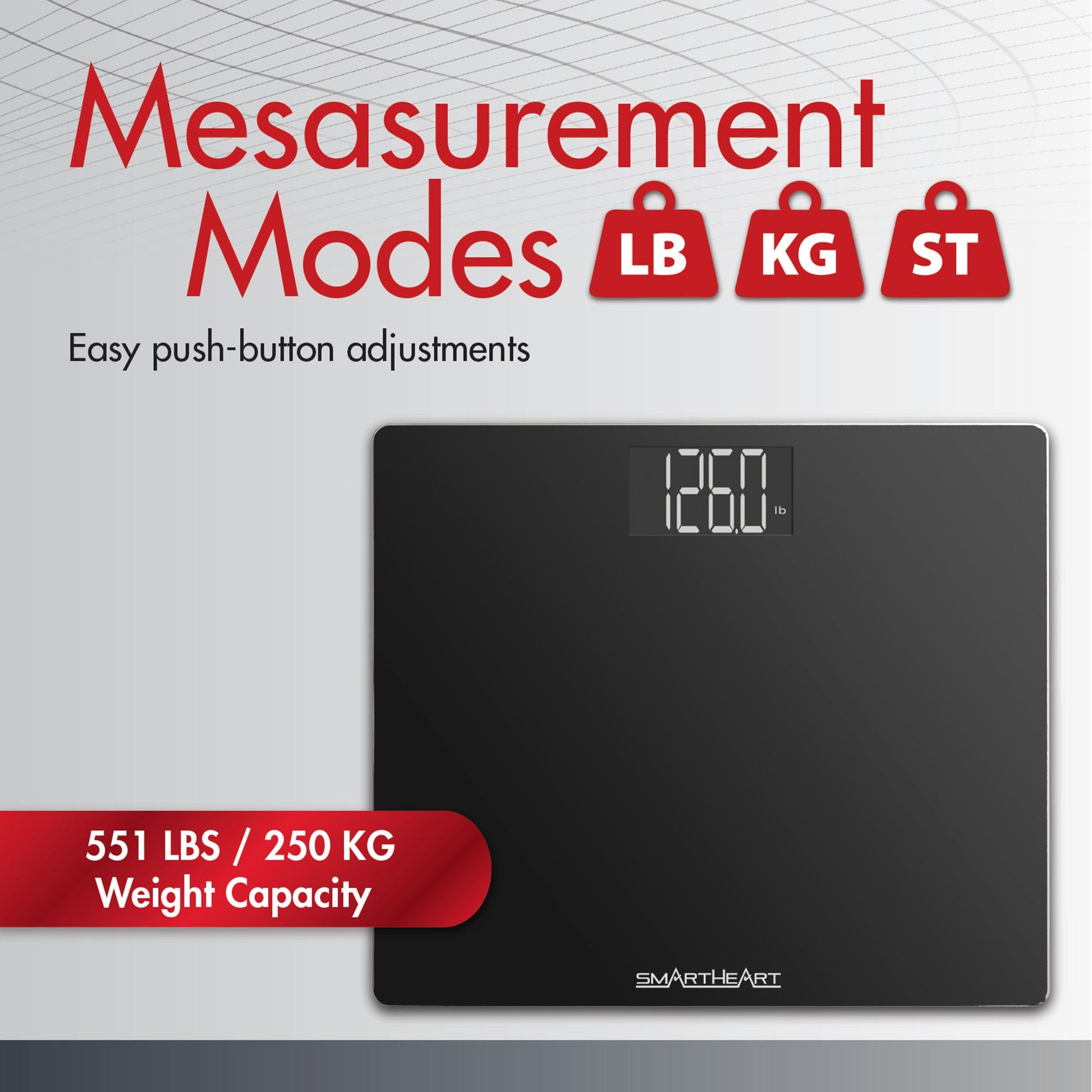 SmartHeart™ Digital Weight Scale