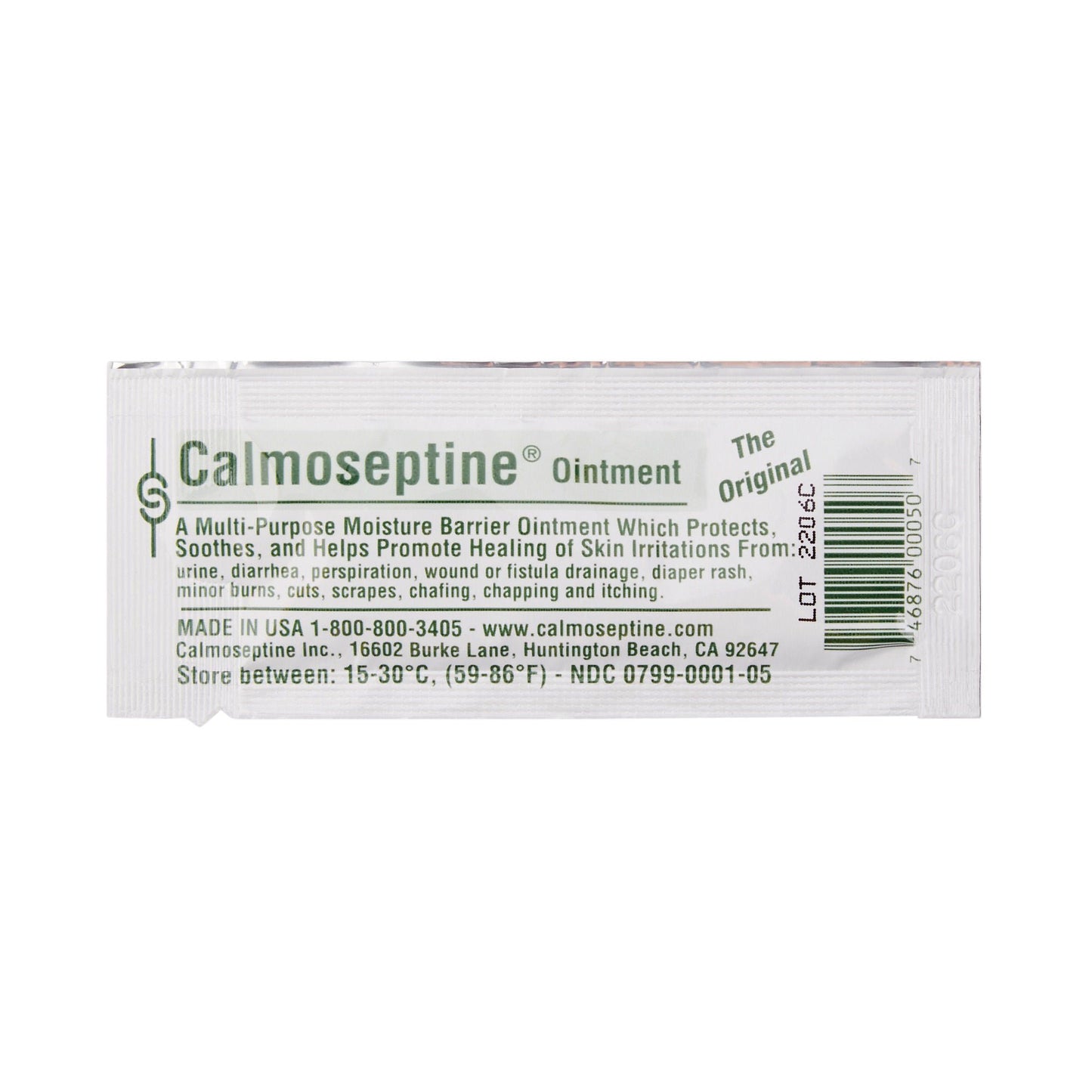 Calmoseptine® Moisture Barrier Scented Ointment, Individual Packets