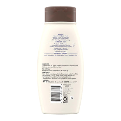 Aveeno® Stress Relief Body Wash Lavender, Bottle
