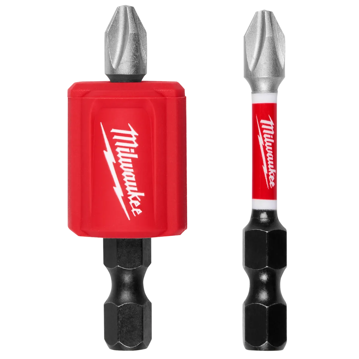 Milwaukee 3PC SHOCKWAVE Impact Duty Magnetic Attachment and PH2 Bit Set 48-32-4550 | 3-Piece