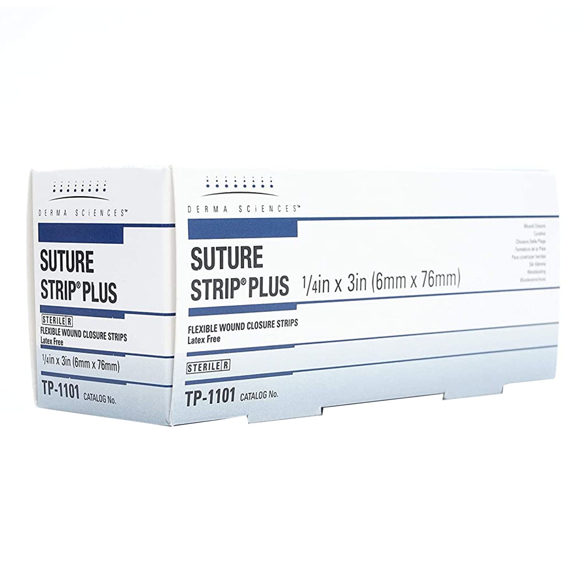 Suture Strip Plus Skin Closure Strip Nonwoven Polyamide Flexible Strip Tan