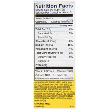 Thick-It® Purée Beef Stew Thickened Food, Can