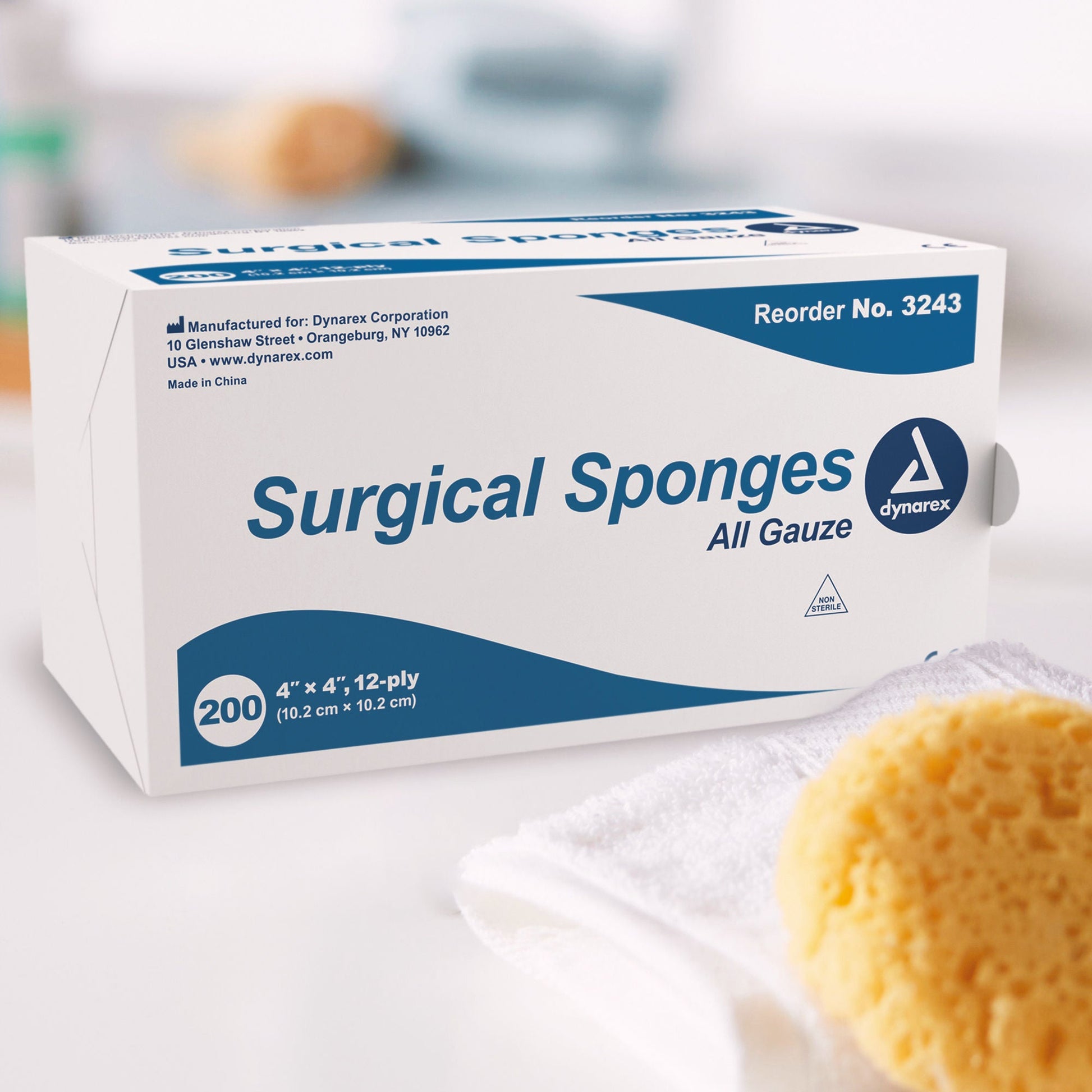 dynarex® Gauze Sponge, 12-Ply