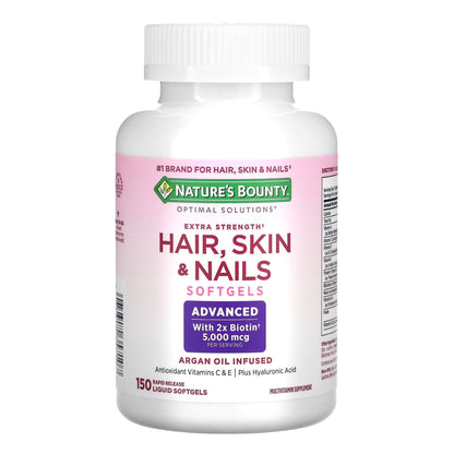 Nature's Bounty® Optimal Solutions Extra Strength Hair, Skin & Nails Softgels